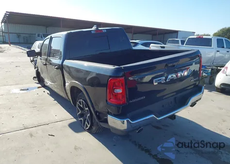 2025 Ram 1500 Laramie 4X4 5'7 Box from USA, damaged, VIN 1C6SRFJP8SN530176